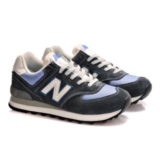 Chaussure New Balance Basse 574 Marine Pour Femme en Soldes